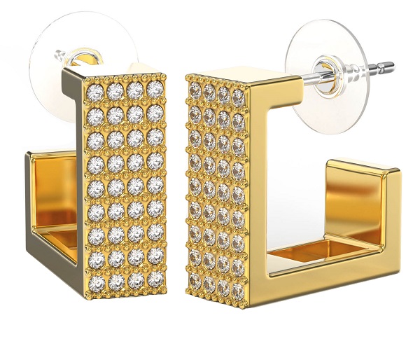 BJT373 ORECCHINO AMARA GOLD PLATED - Farmafamily.it