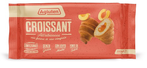 AGLUTEN CROISSANT ALBICOCCA 4 PEZZI DA 55 G - Farmafamily.it