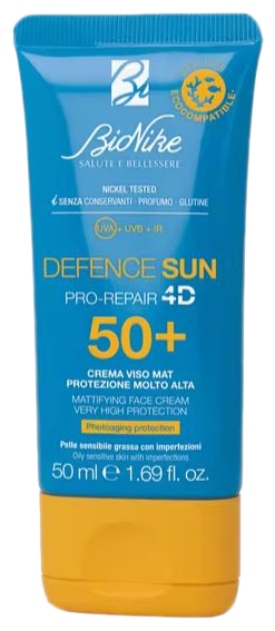 DEFENCE SUN 50+ CREMA VISO MAT 50 ML - Farmafamily.it