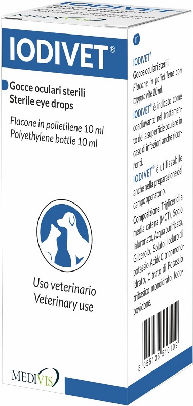 IODIVET SOLUZIONE OFTALMICA 10 ML - Farmafamily.it