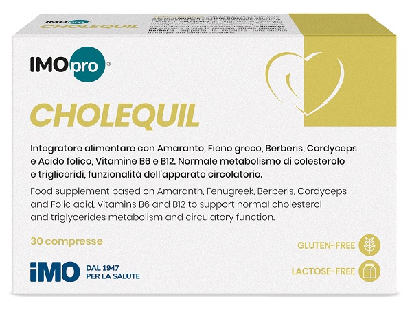 IMOPRO CHOLEQUIL 30 COMPRESSE NUOVA FORMULAZIONE - Farmafamily.it