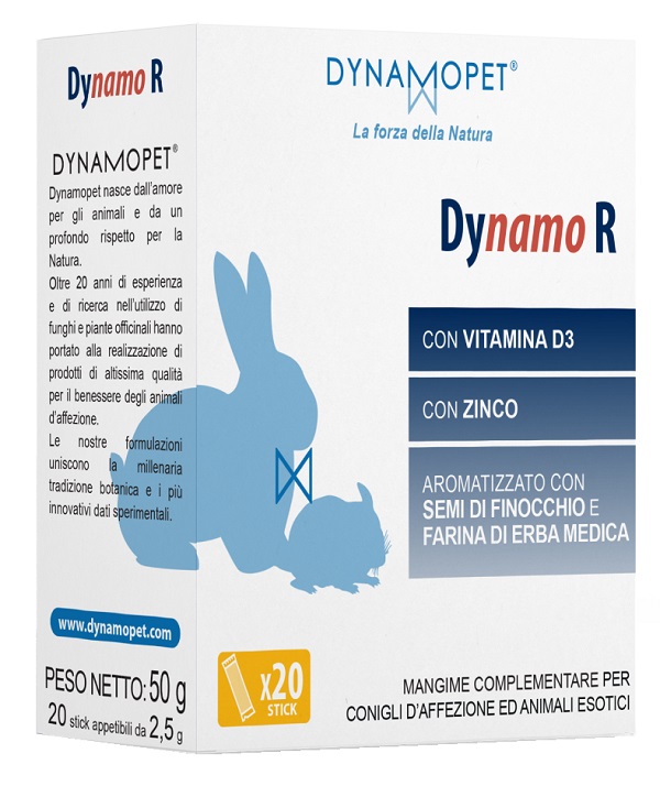 DYNAMO R 20 STICK DA 2,5 G - Farmafamily.it