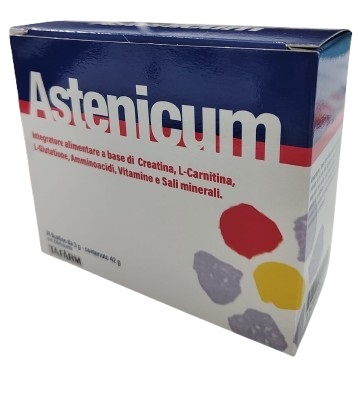 ASTENICUM 14 BUSTINE DA 3 G CON EDULCORANTE - Farmafamily.it