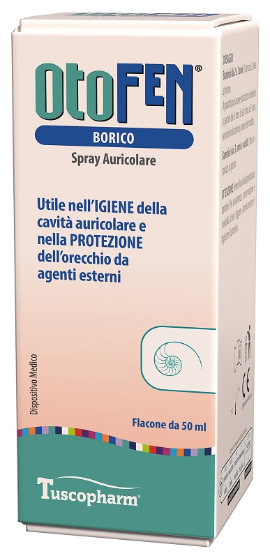 OTOFEN BORICO SPRAY AURICOLARE 50 ML - Farmafamily.it