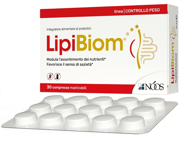 LIPIBIOM 30 COMPRESSE MASTICABILI SENZA GLUTINE SENZA LATTOSIO - Farmafamily.it