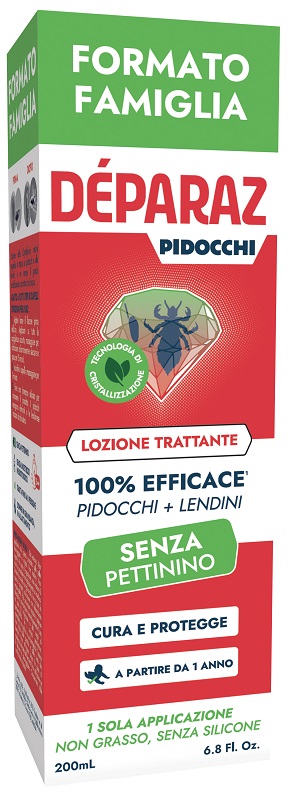 DEPARAZ LOZIONE TRATTANTE ANTI PIDOCCHIO 200 ML - Farmafamily.it