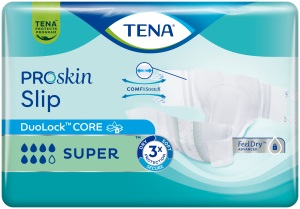 PANNOLINO A MUTANDINA TENA PROSKIN SLIP SUPER M 10 PEZZI - Farmafamily.it