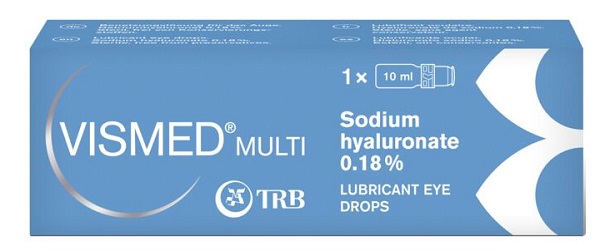 COLLIRIO LUBRIFICANTE VISMED MULTI ACIDO IALURONICO 0,18% 10 ML - Farmafamily.it