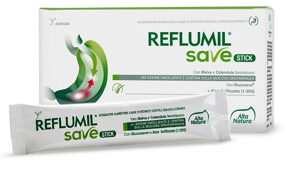 REFLUMIL SAVE 20 STICK 15 ML CON EDULCORANTE - Farmafamily.it