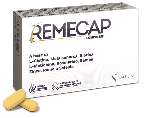 REMECAP 30 COMPRESSE RIVESTITE DA 1,25 G SENZA GLUTINE NATURALMENTE PRIVO DI LATTOSIO - Farmafamily.it