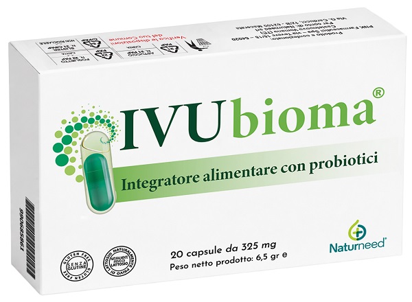 IVUBIOMA 20 CAPSULE SENZA GLUTINE NATURALMENTE PRIVO DI LATTOSIO - Farmafamily.it